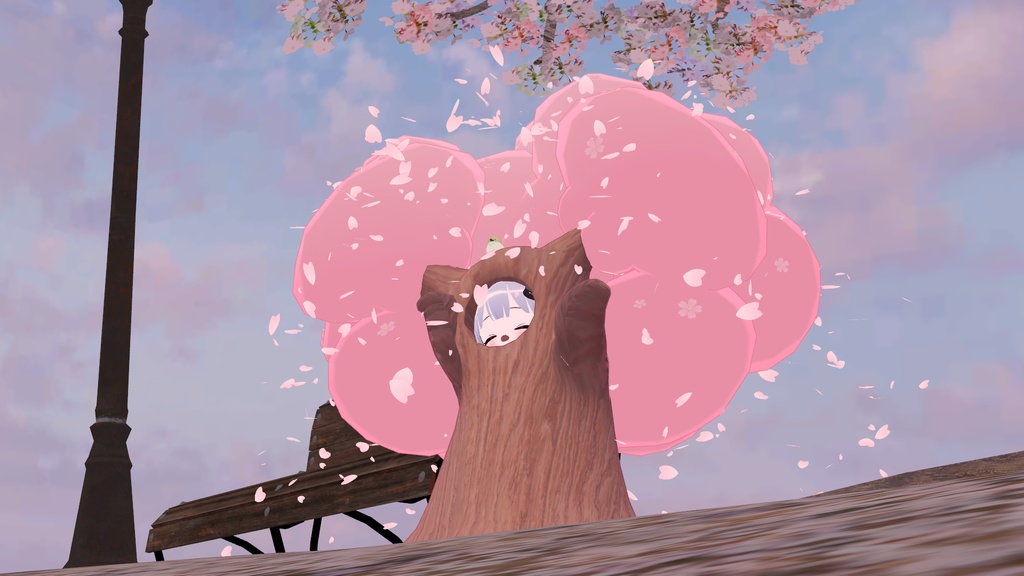 【3アバター対応】🌸花見きぐるみ🌸【ちびアバター専用】
