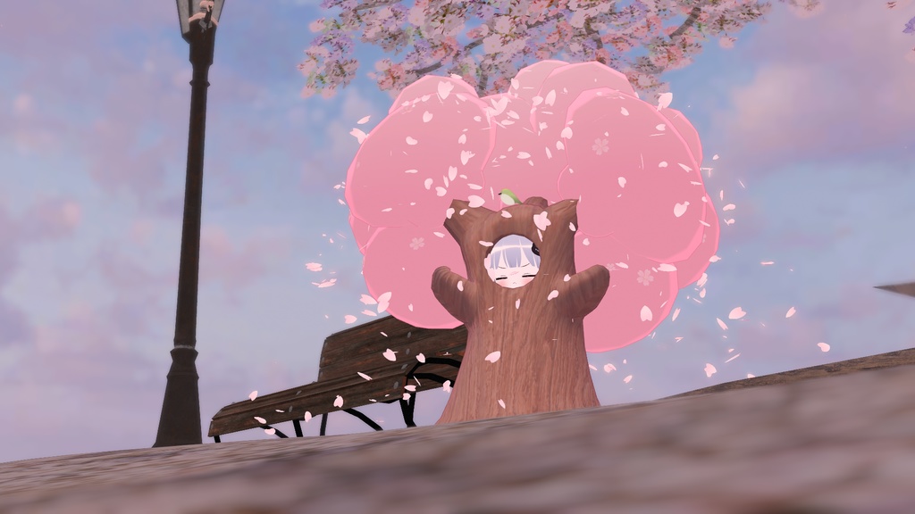 【3アバター対応】🌸花見きぐるみ🌸【ちびアバター専用】