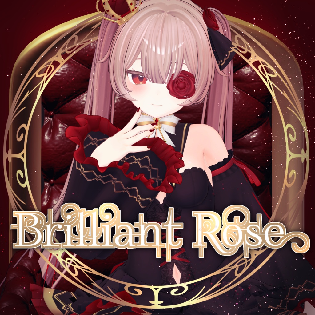 【全8アバター対応】🌹Brilliant Rose🌹
