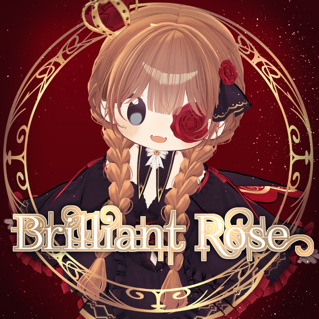 【全8アバター対応】🌹Brilliant Rose🌹