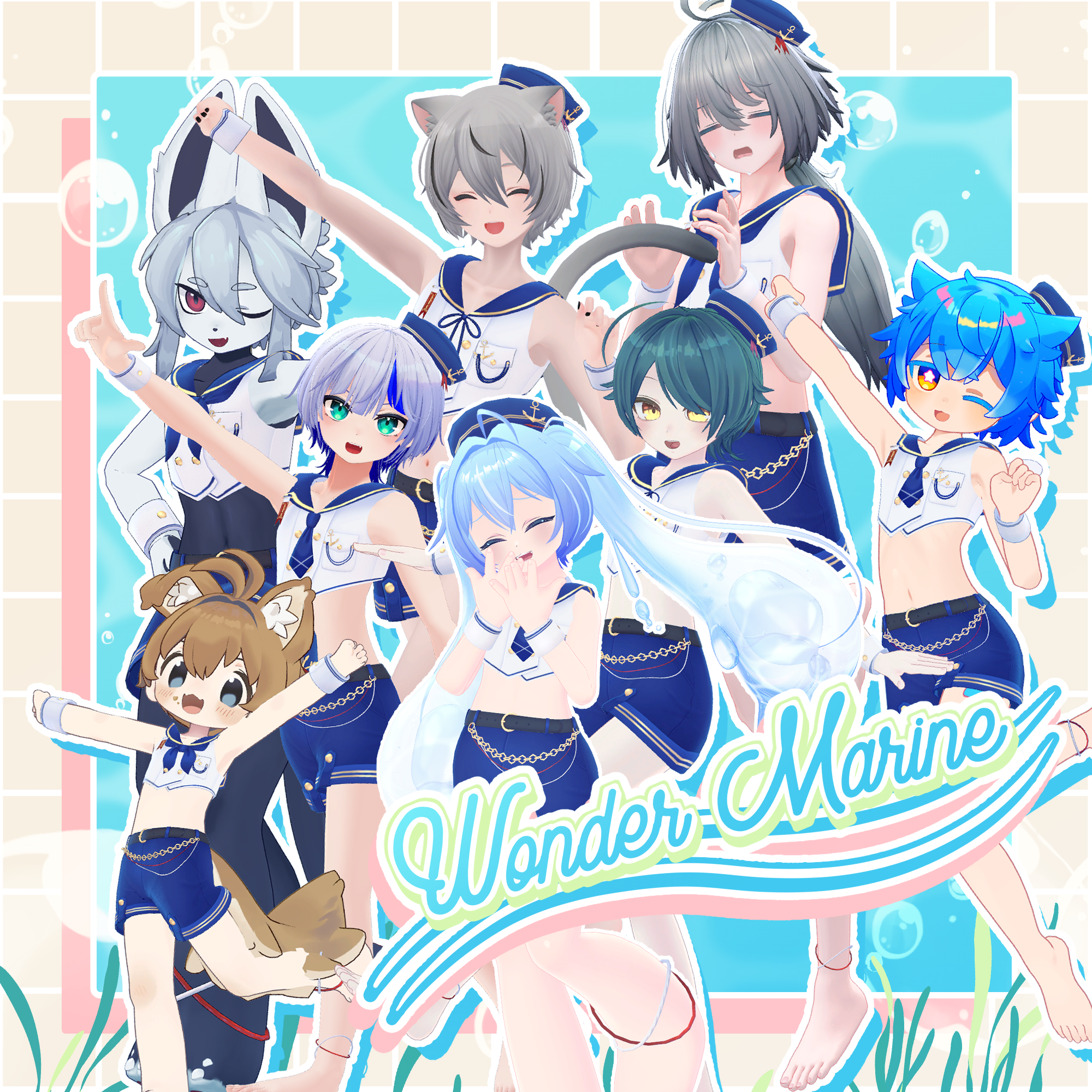 【全8アバター対応】🏝️Wonder Marine🏝️