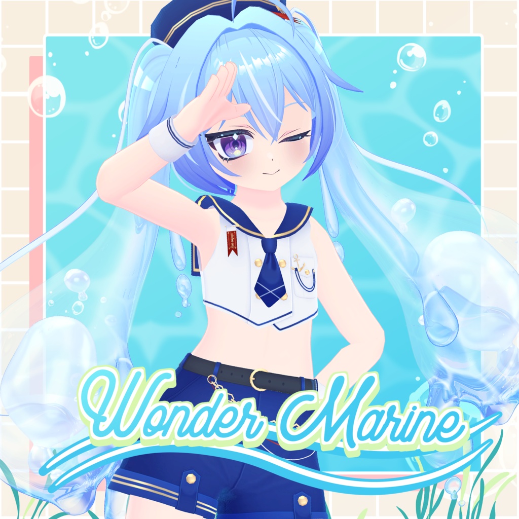 【全8アバター対応】🏝️Wonder Marine🏝️