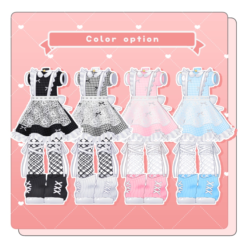 【まめふれんず&もちどーる対応】GloomyRibon