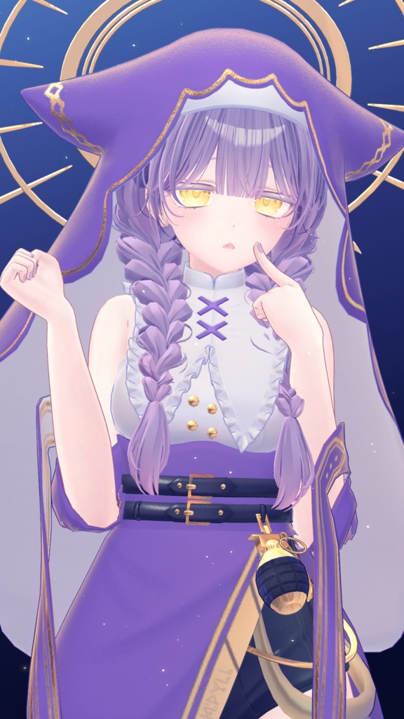 【全7アバター対応】💙Saint Note🤍