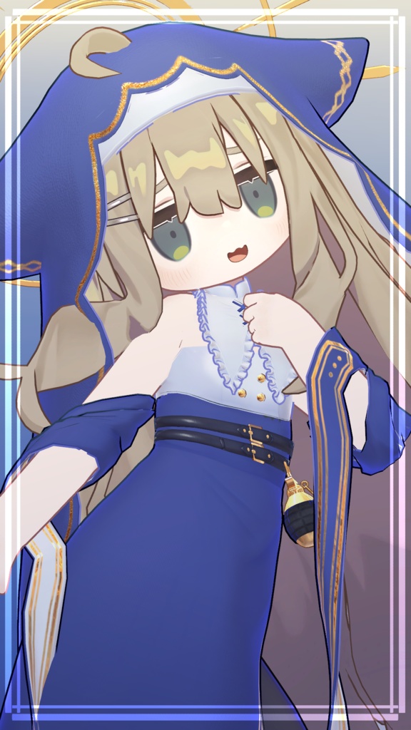 【全7アバター対応】💙Saint Note🤍