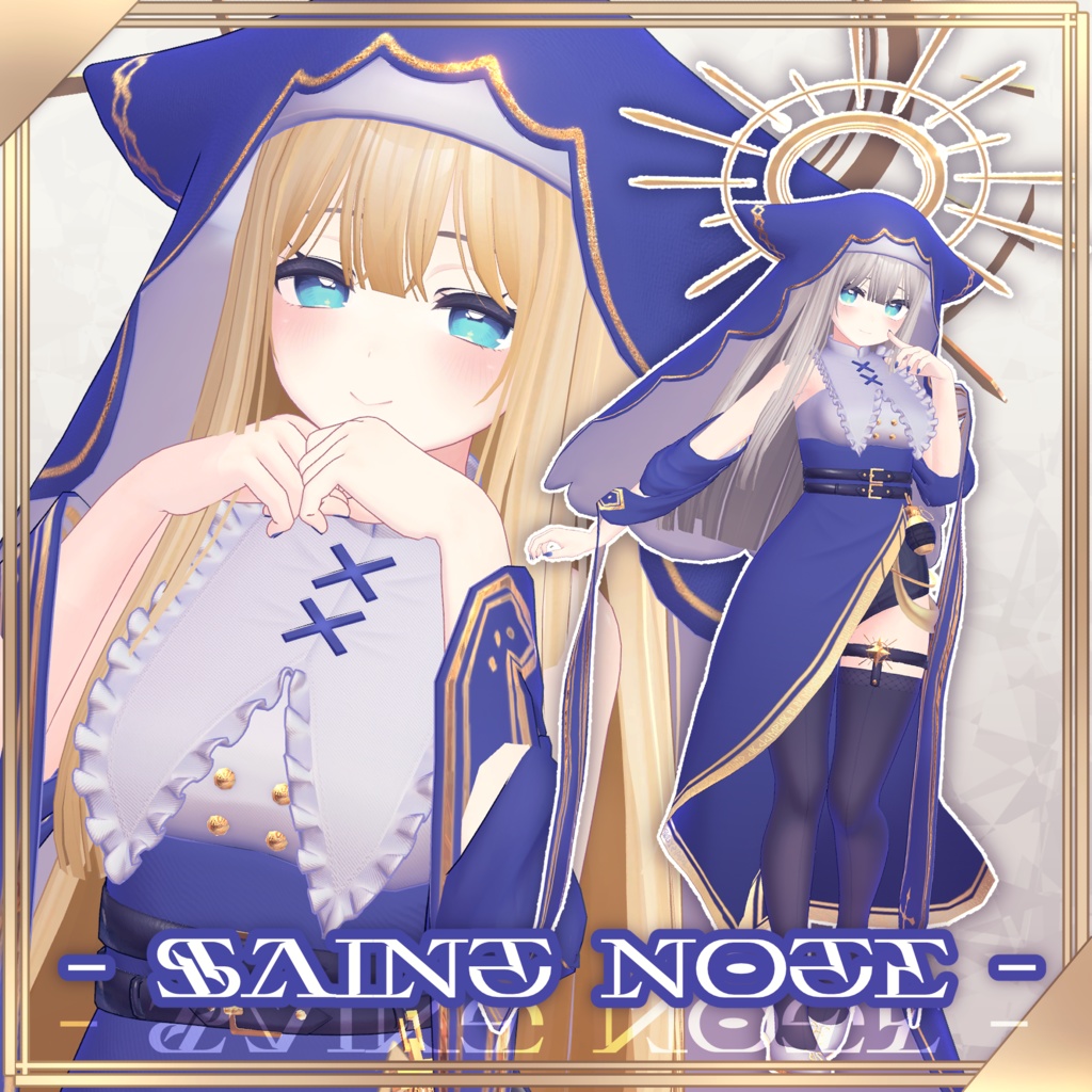 【全7アバター対応】💙Saint Note🤍