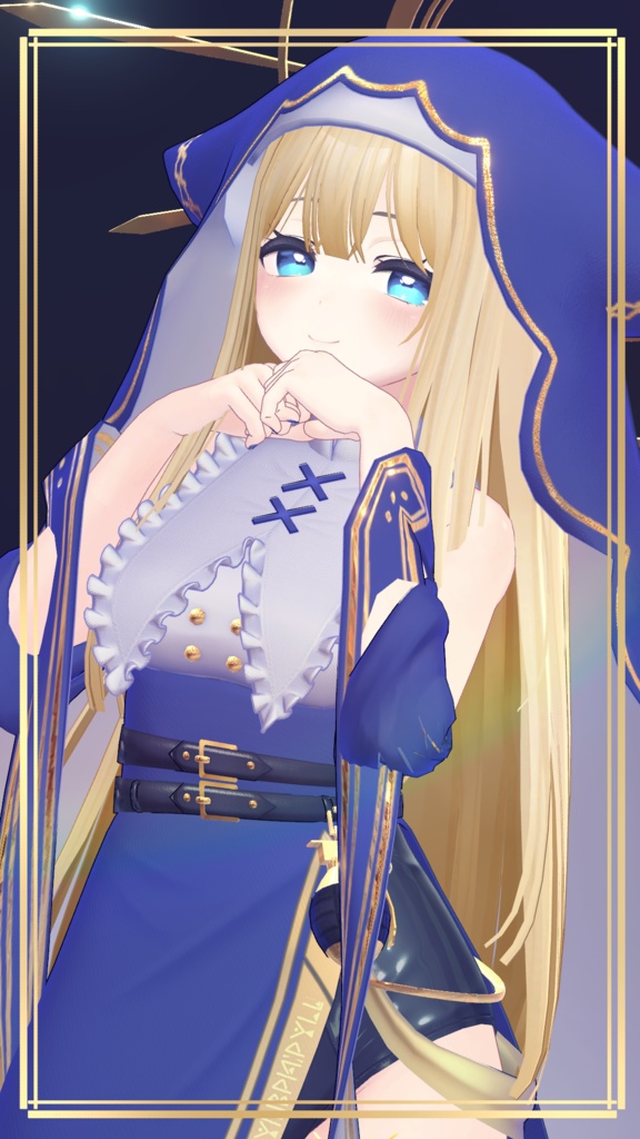 【全7アバター対応】💙Saint Note🤍