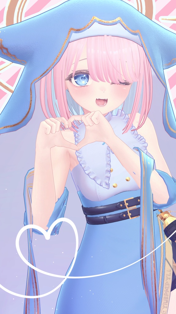 【全7アバター対応】💙Saint Note🤍