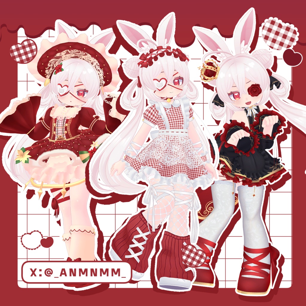 オリジナル3Dモデル『らゔぃ』