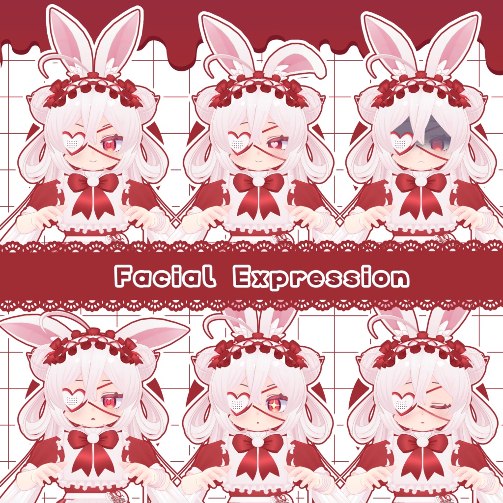 オリジナル3Dモデル『らゔぃ』