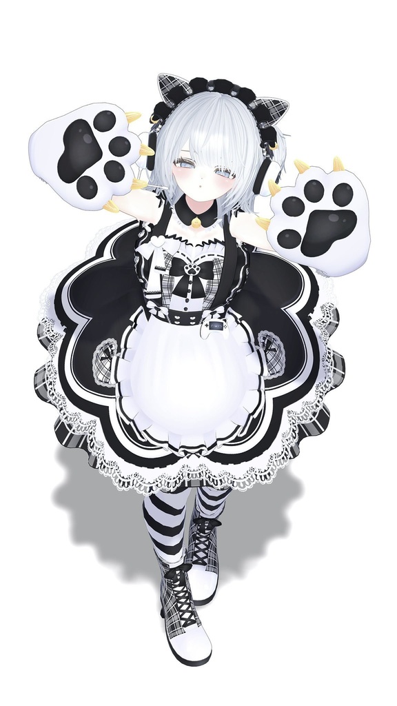 【9アバター対応】❤️ふりる♡にゃんてぃっく🤍