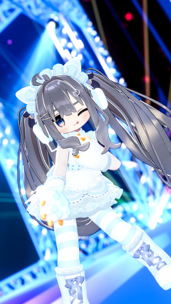 【9アバター対応】❤️ふりる♡にゃんてぃっく🤍