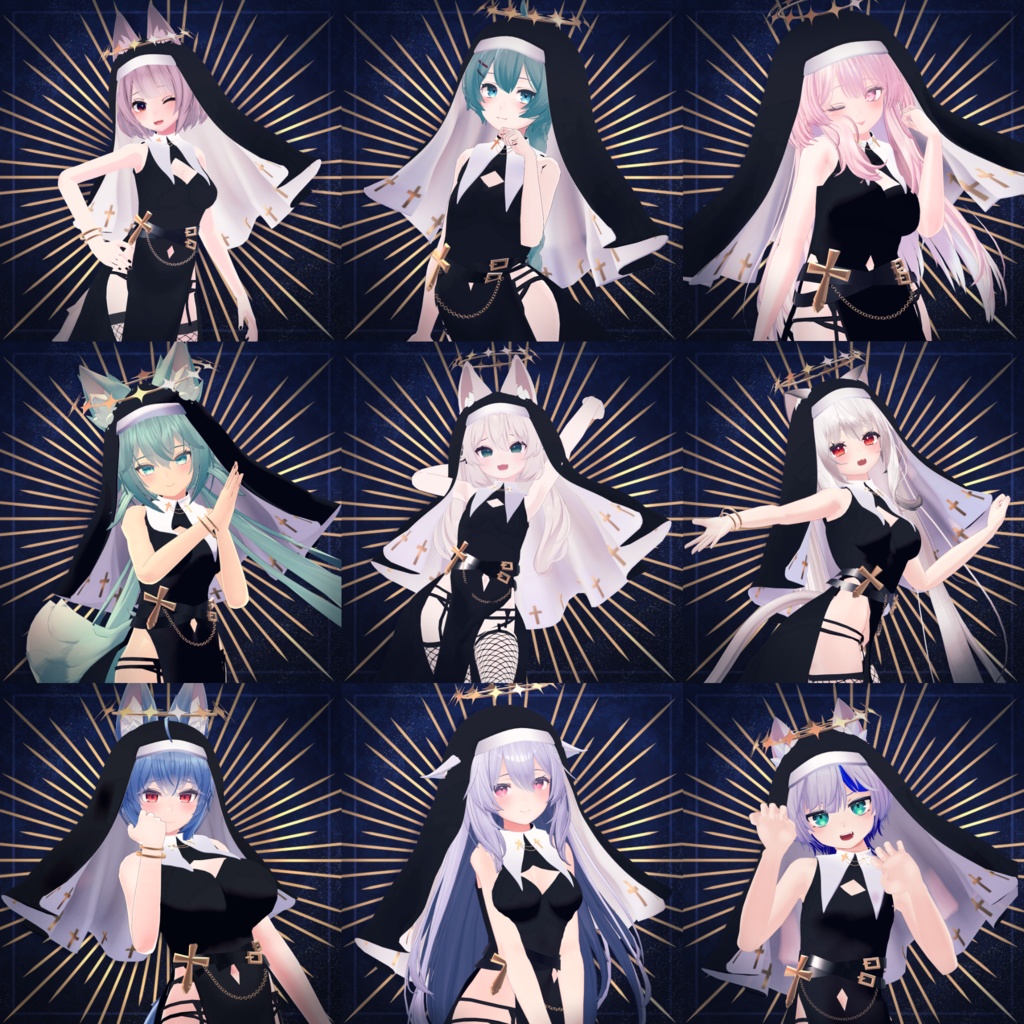 シスターセット -Full Pack-【全27アバター】