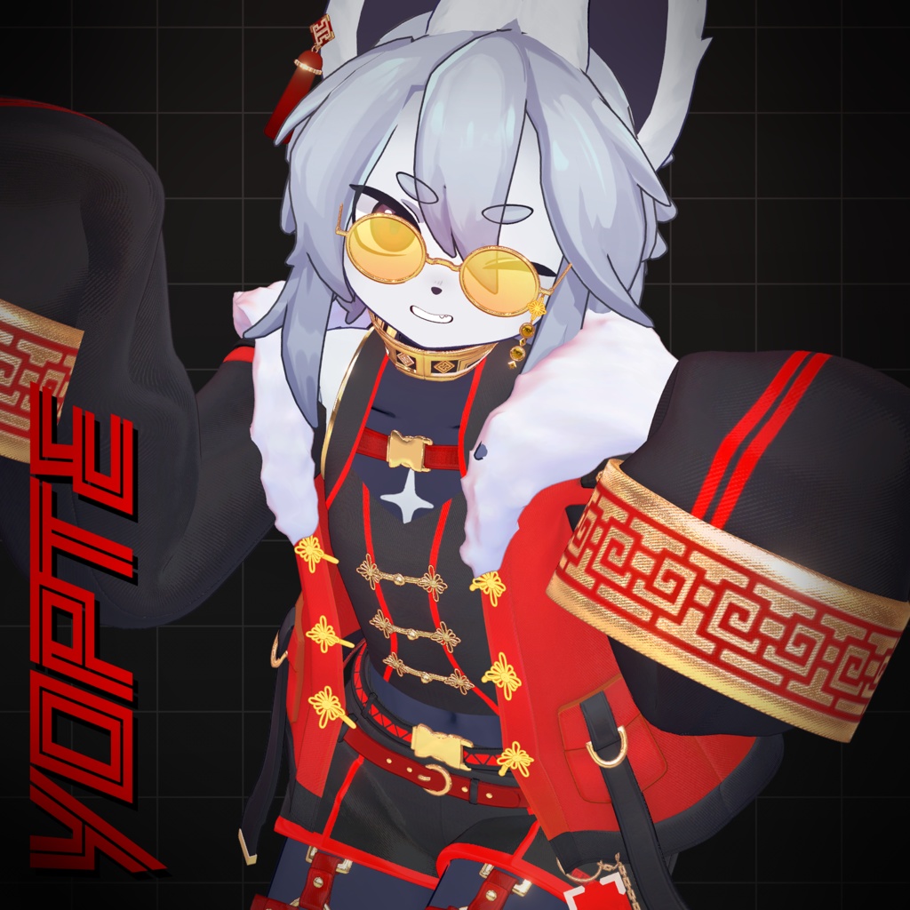 【少年アバター向け衣装】◢ 雷凰式戦装|XZ-01 ◣