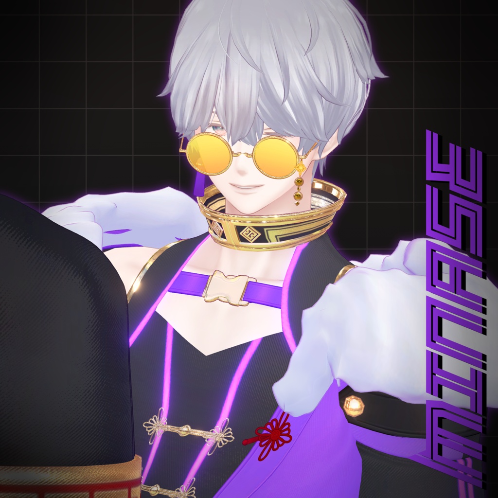 【少年アバター向け衣装】◢ 雷凰式戦装|XZ-01 ◣