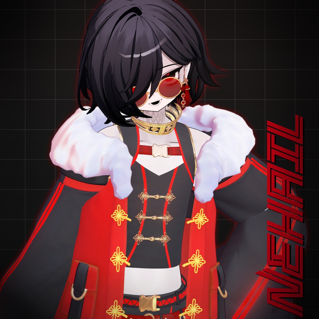 【🎉期間限定セール中🎉】【少年アバター向け衣装】◢ 雷凰式戦装｜XZ-01 ◣