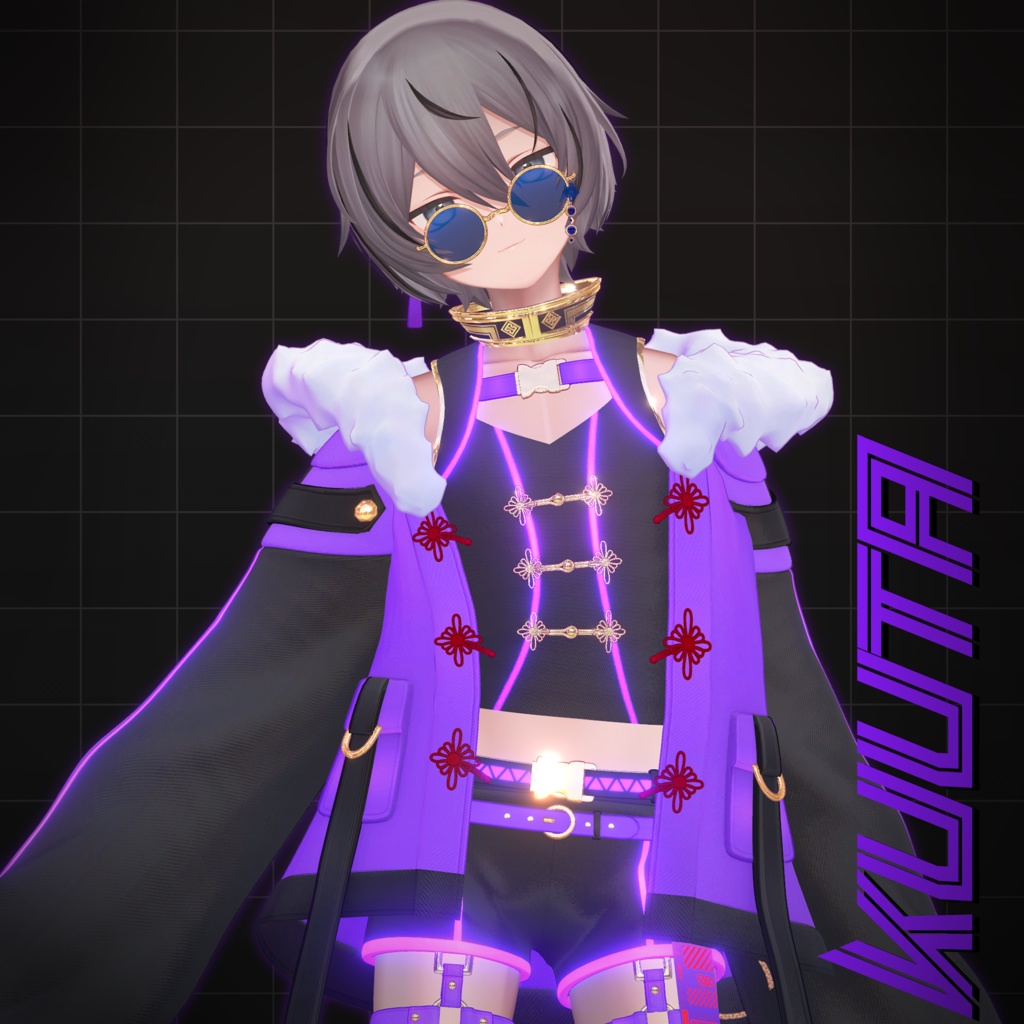 【🎉期間限定セール🎉】【少年アバター向け衣装】◢ 雷凰式戦装｜XZ-01 ◣