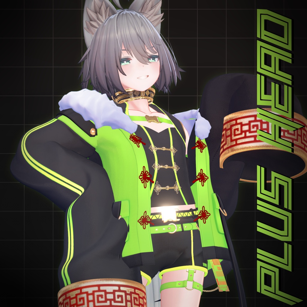 【少年アバター向け衣装】◢ 雷凰式戦装|XZ-01 ◣