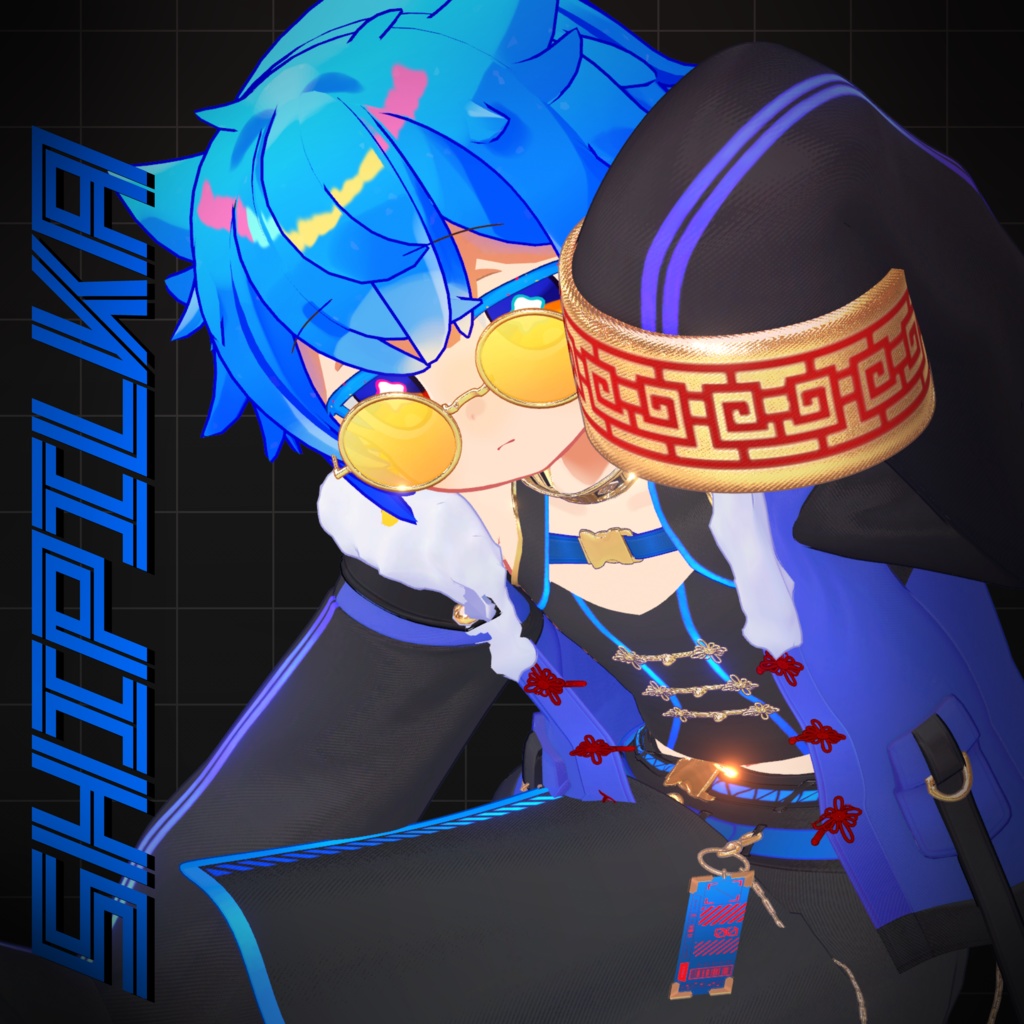 【少年アバター向け衣装】◢ 雷凰式戦装|XZ-01 ◣