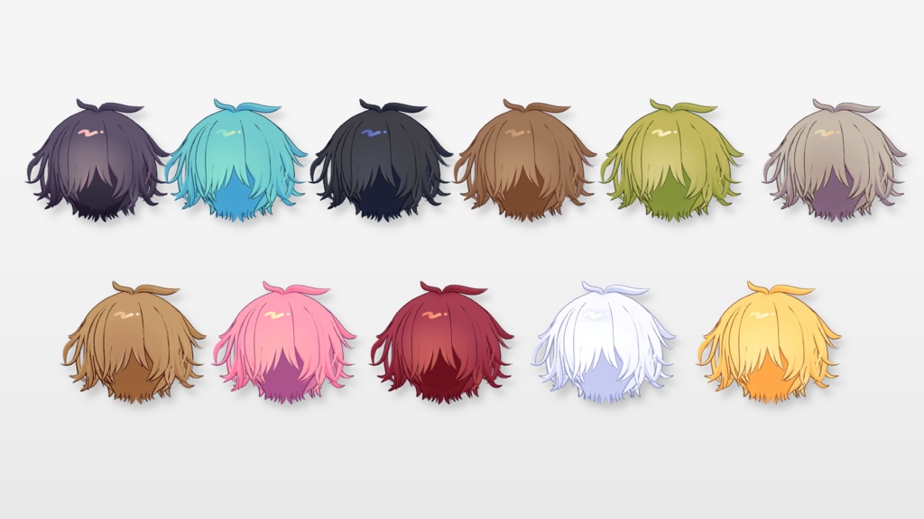 【リルレオ&まめひなた&キプフェル】4typeヘアスタイル