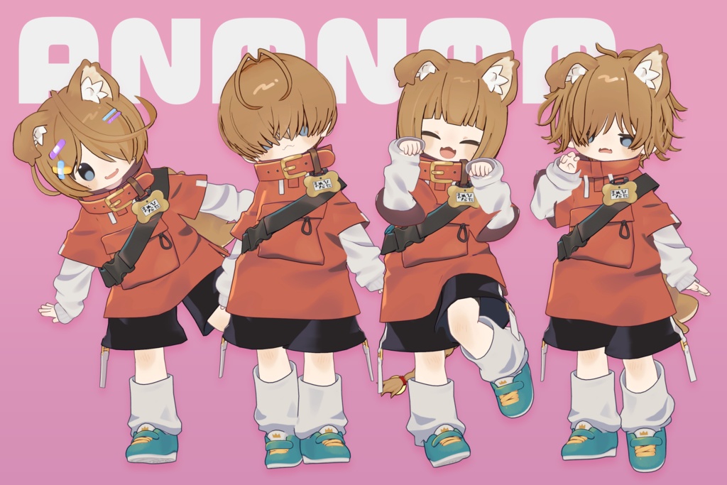 【リルレオ&まめひなた&キプフェル】4typeヘアスタイル