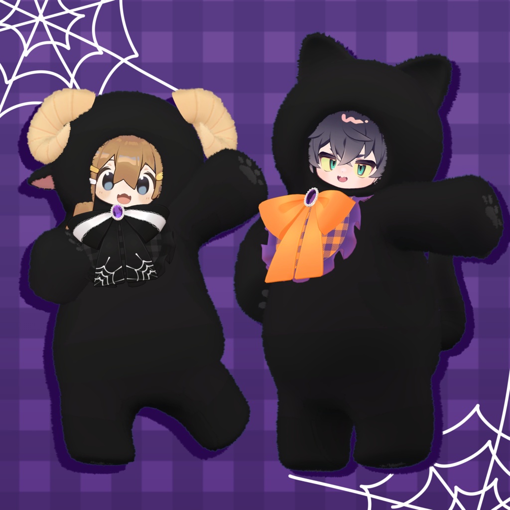 【VRC想定衣装】もふぎゅっ!ぬい