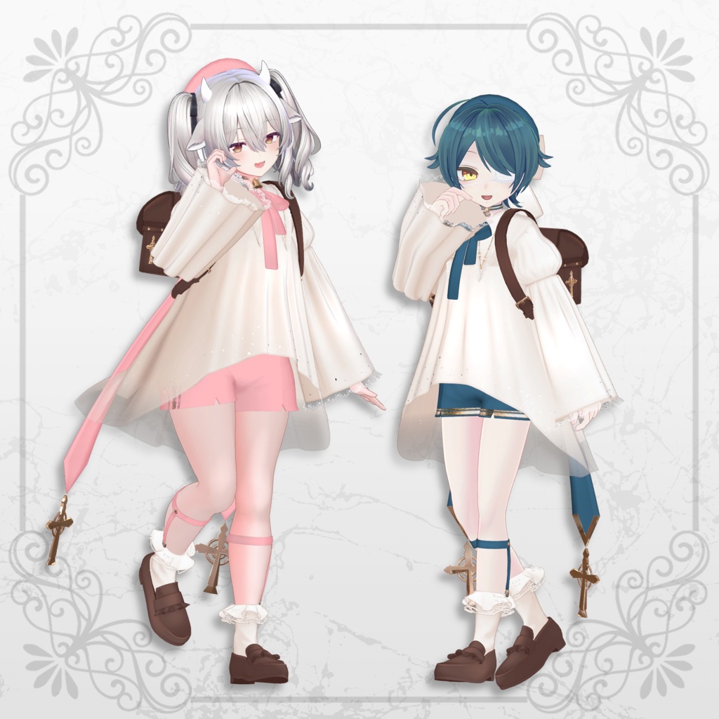 【🎉期間限定セール中🎉】【全12アバター対応】🕊️Frill Carol🕊️