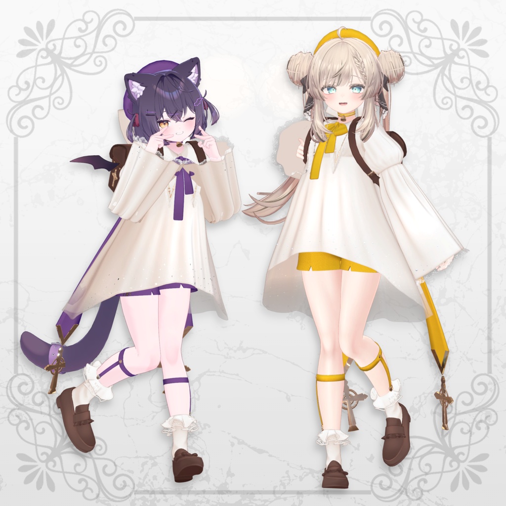 【🎉期間限定セール中🎉】【全12アバター対応】🕊️Frill Carol🕊️