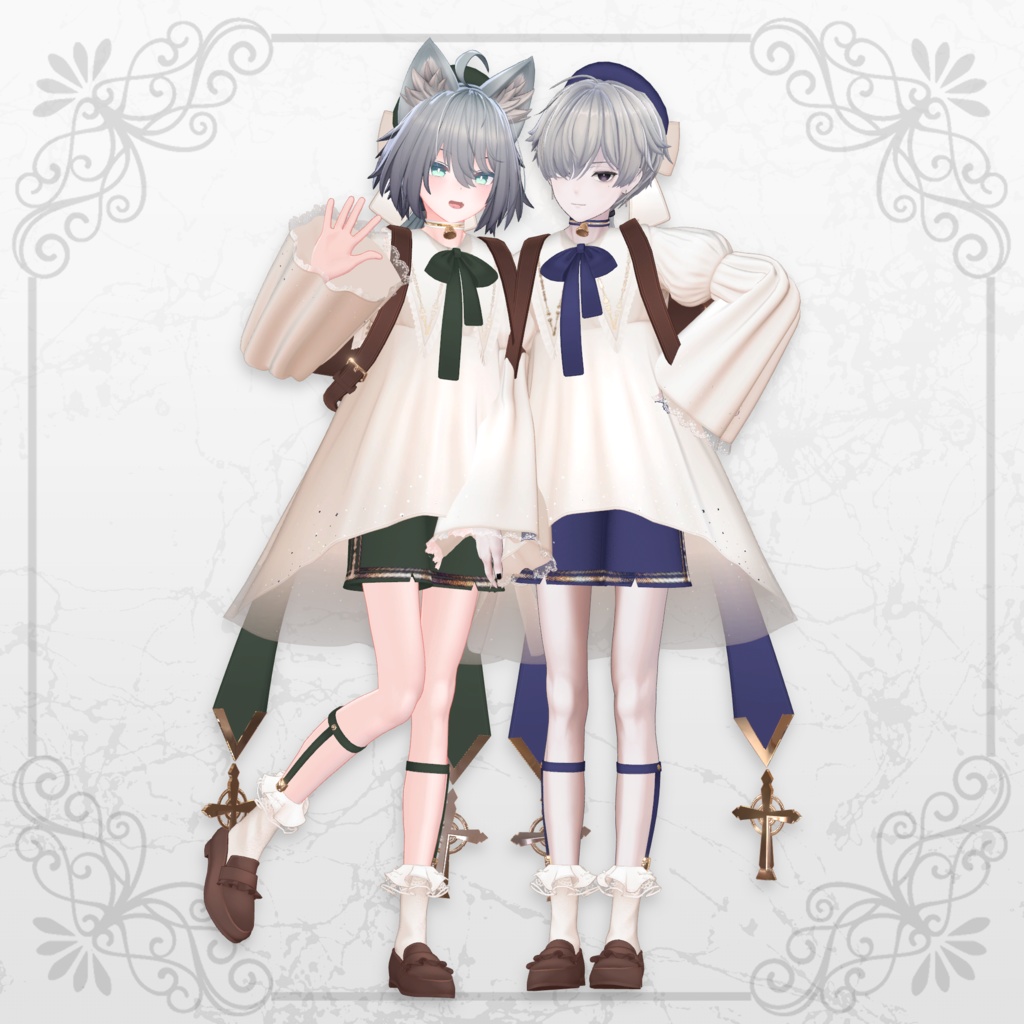 【🎄クリスマス&お正月セール対象商品🎍】【全6アバター対応】🕊️Frill Carol🕊️