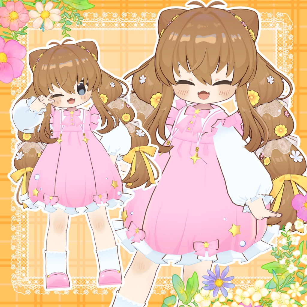 【まめひなた&キプフェル対応】🌷Picnic Flower🌷