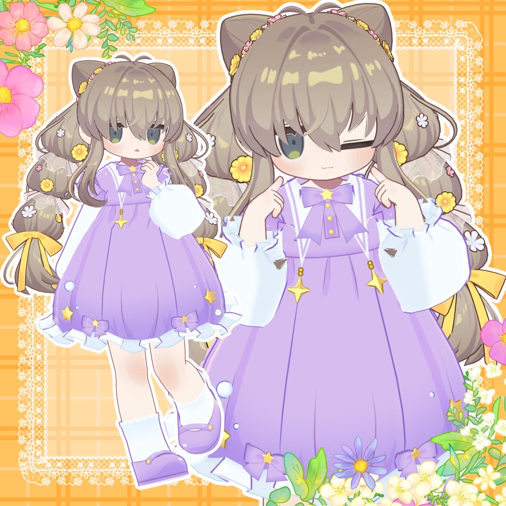 【まめひなた&キプフェル対応】🌷Picnic Flower🌷