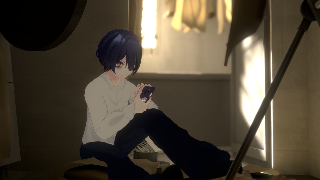 【🎉期間限定セール中🎉】オリジナル3Dモデル『灰 -Kai-』