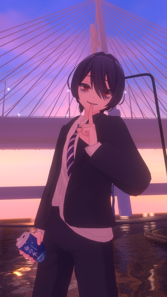 【🎉期間限定セール中🎉】オリジナル3Dモデル『灰 -Kai-』