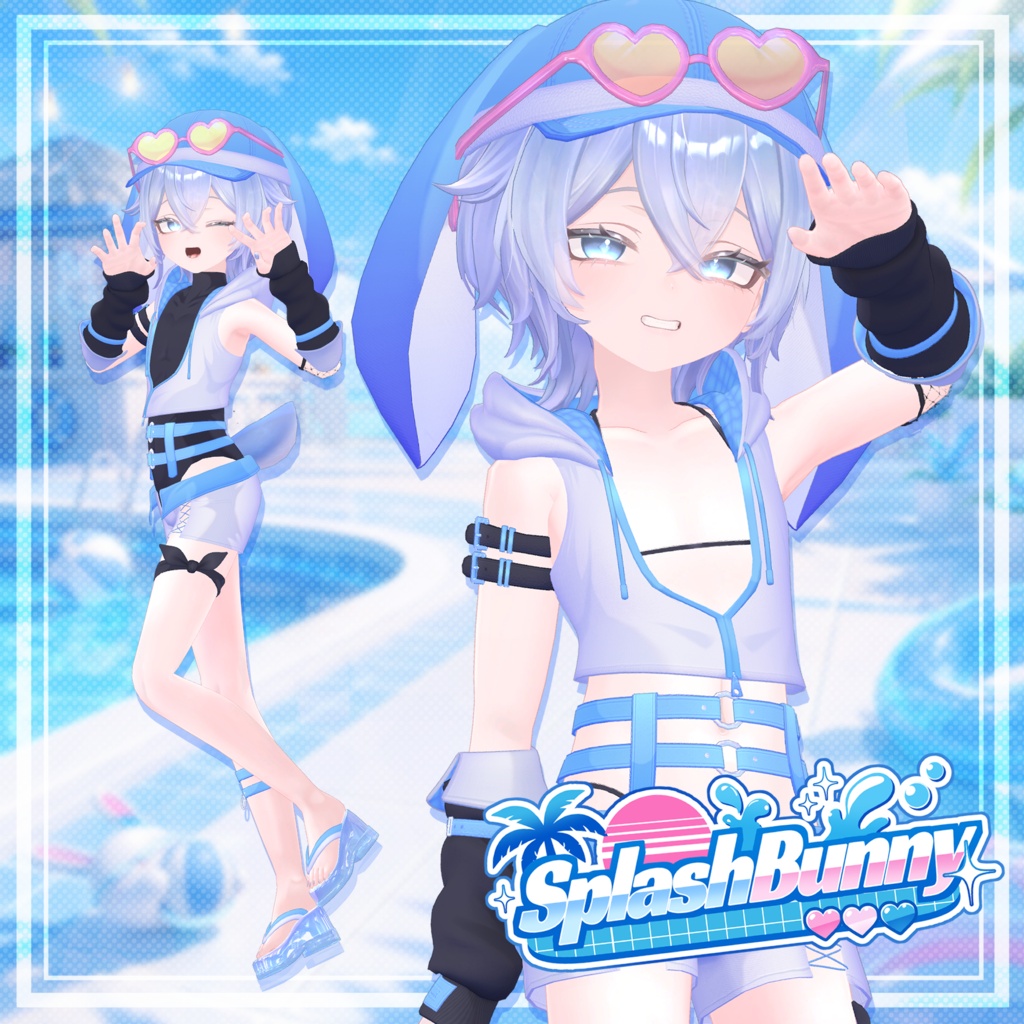 【🎉期間限定セール中🎉】🌊Splash Bunny🌊【少年&青年向け衣装】