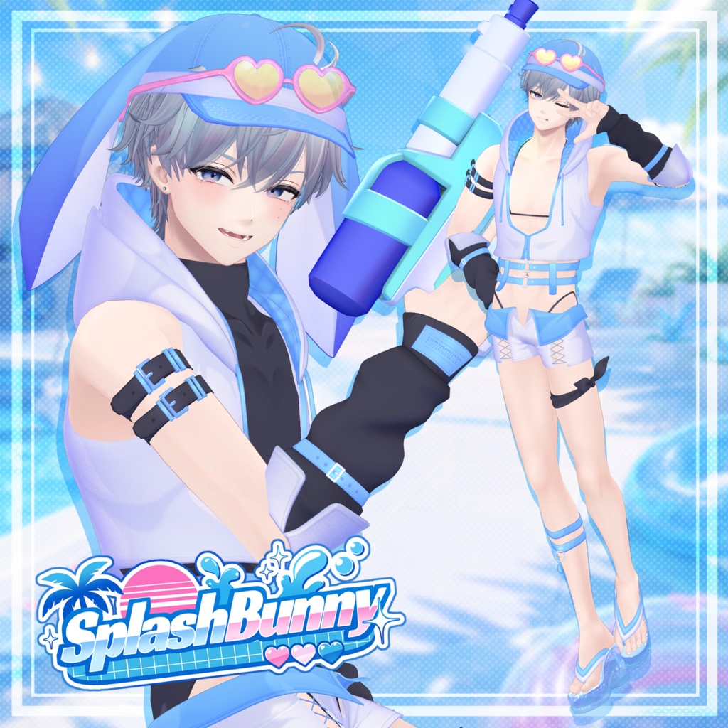 【🎉期間限定セール中🎉】🌊Splash Bunny🌊【少年&青年向け衣装】