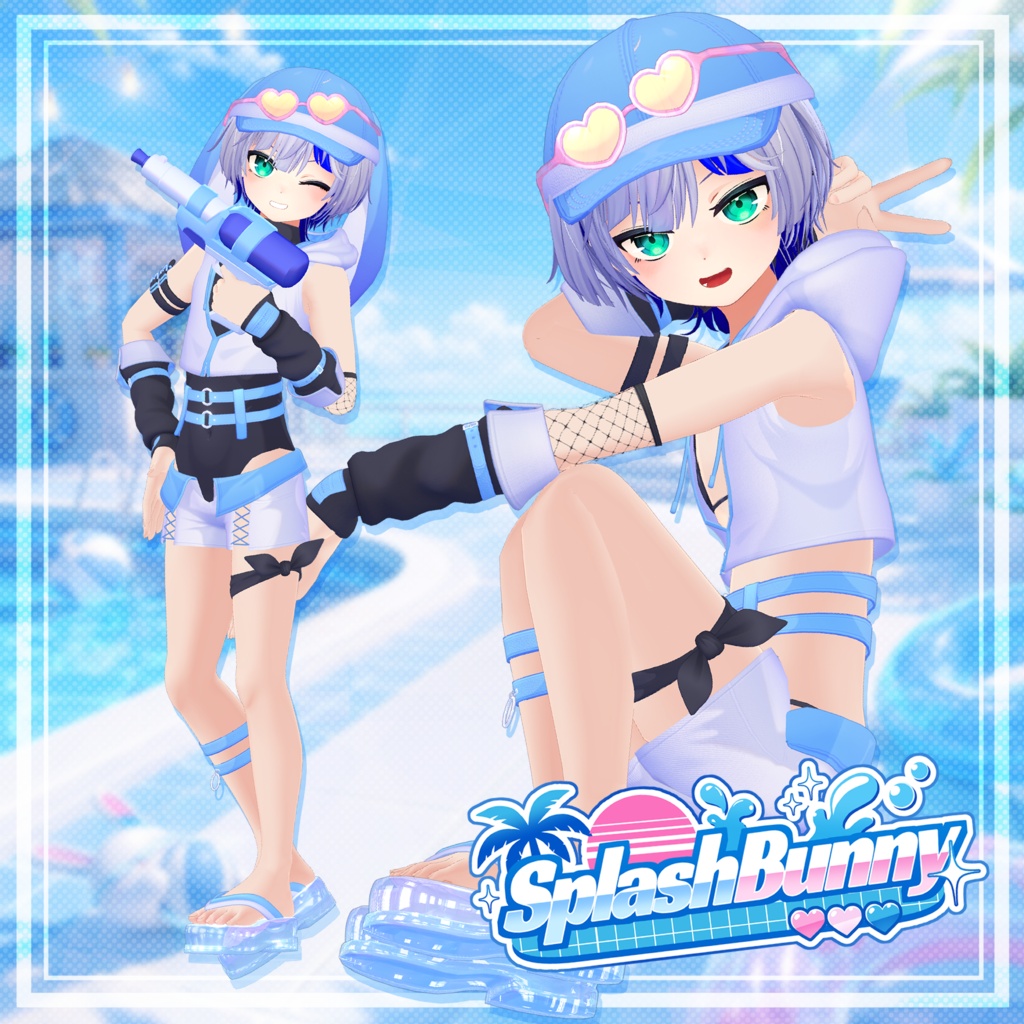 【🎉期間限定セール中🎉】🌊Splash Bunny🌊【少年&青年向け衣装】