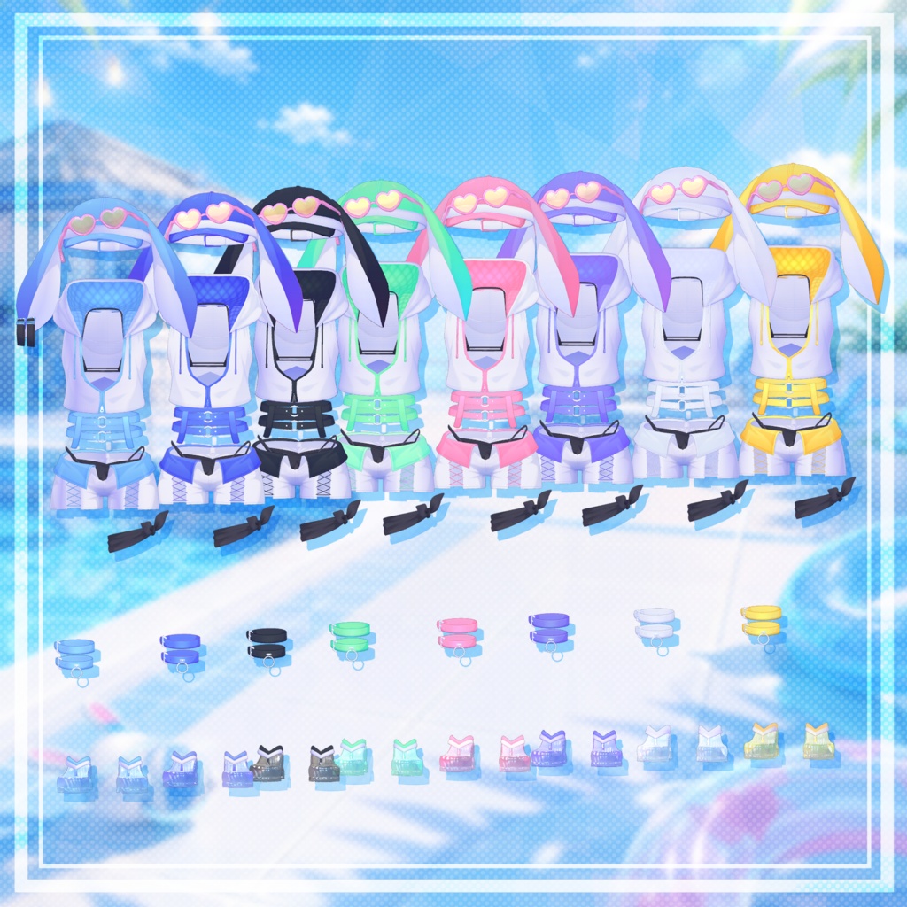 【🎉期間限定セール中🎉】🌊Splash Bunny🌊【少年&青年向け衣装】
