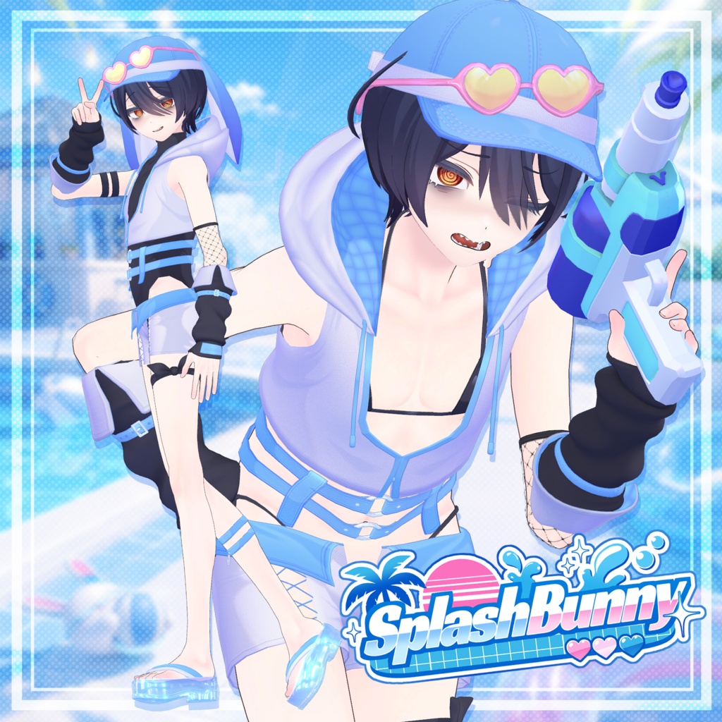 【🎉期間限定セール中🎉】🌊Splash Bunny🌊【少年&青年向け衣装】