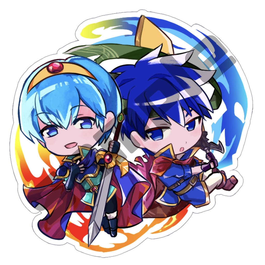 アイク＆マルス アクリルキーホルダー 