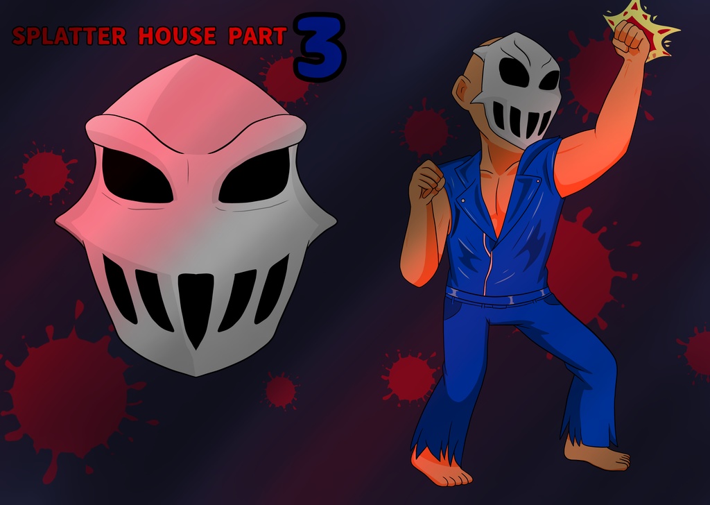 《スプラッターハウス》クリアファイル