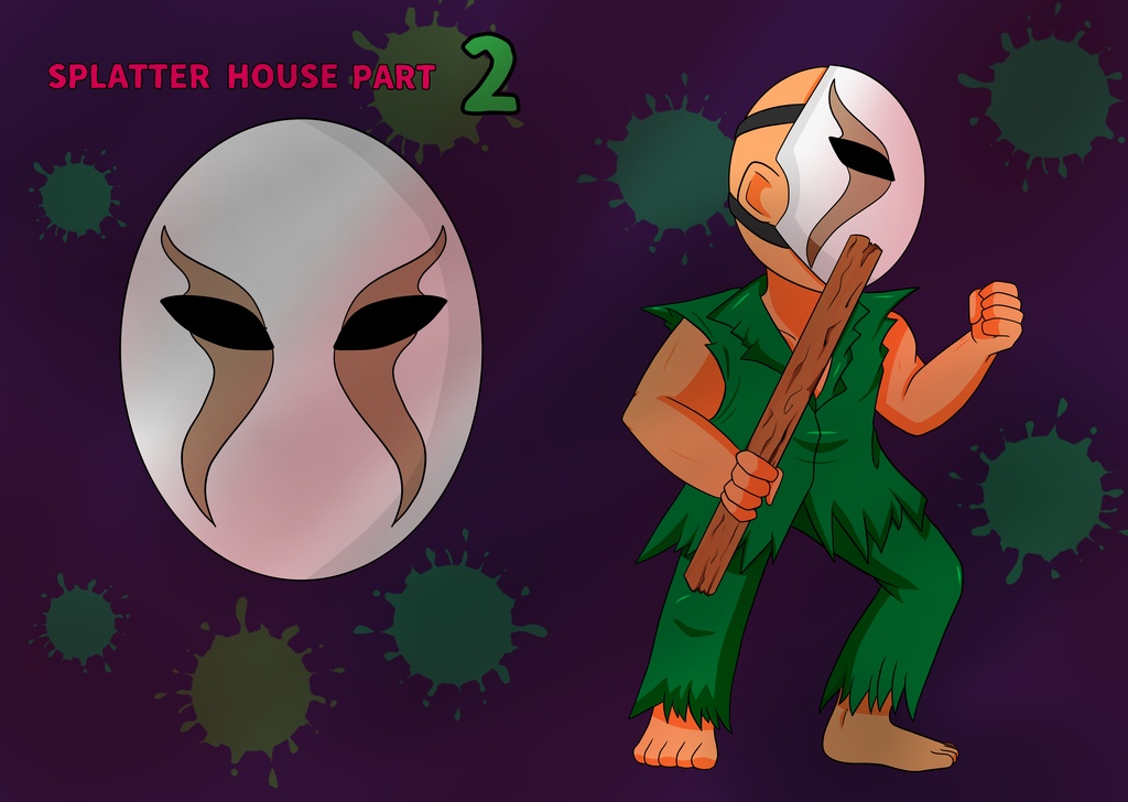 《スプラッターハウス》クリアファイル