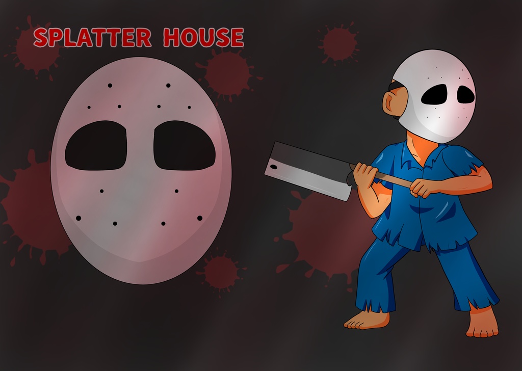 《スプラッターハウス》クリアファイル