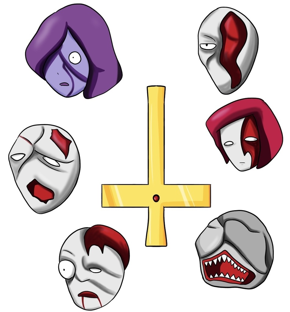 《スプラッターハウス》ステッカー