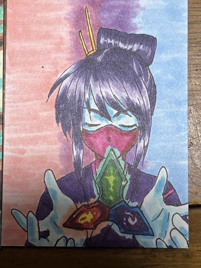 《スレイ ザ スパイア》コピックイラスト