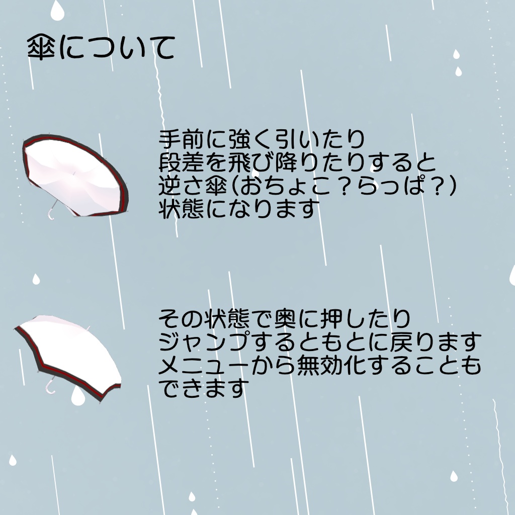 ネメシス用雨の日セット