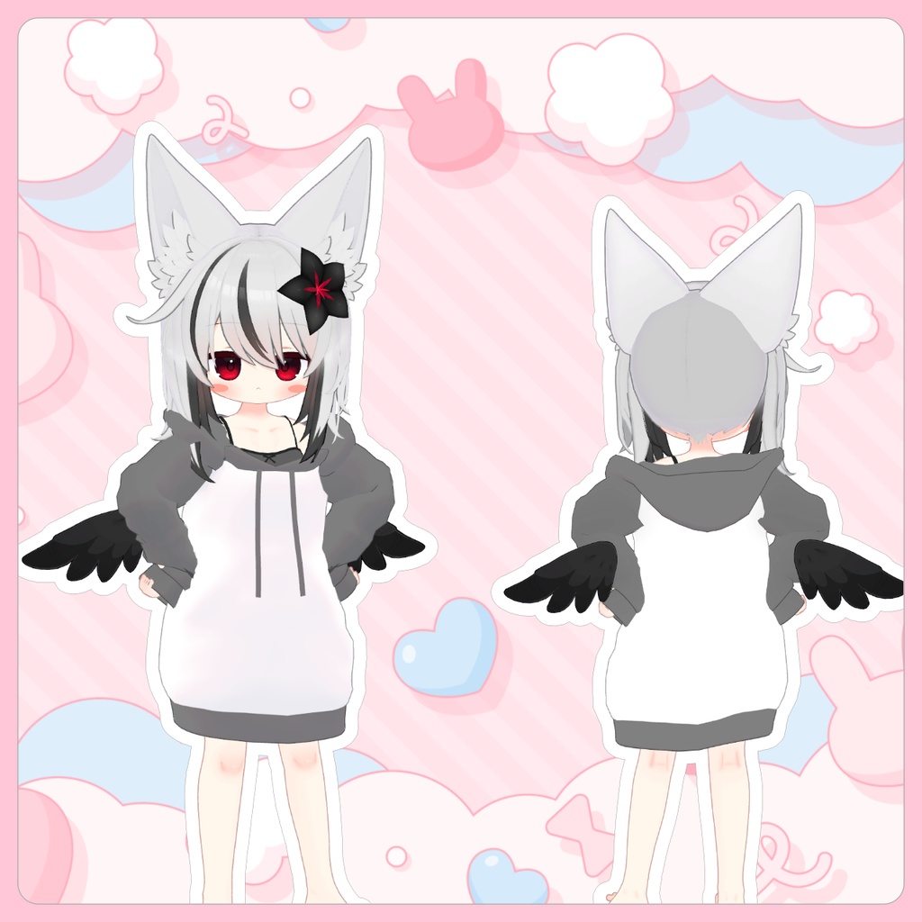 だぼだぼぱーかー ~LooseFitHoodie~