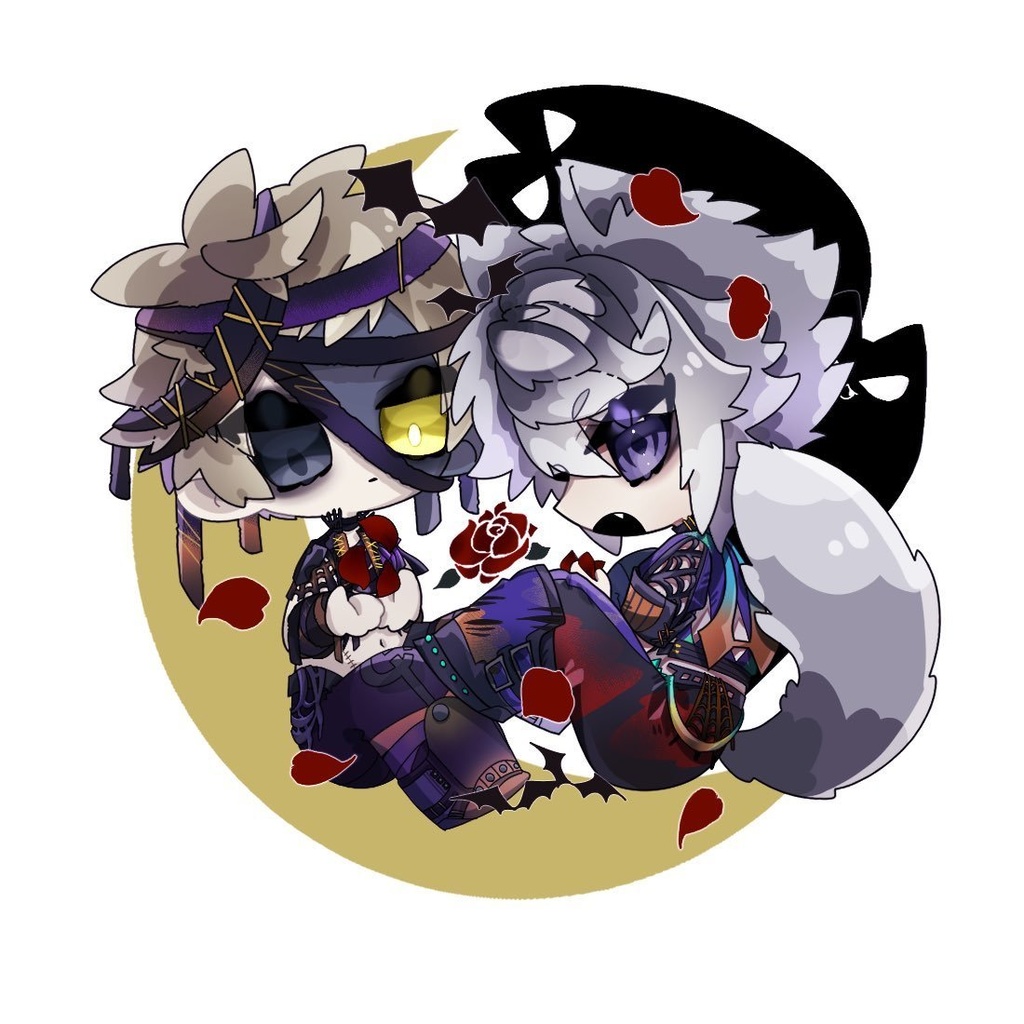 ハロナイギィ銀アクキー