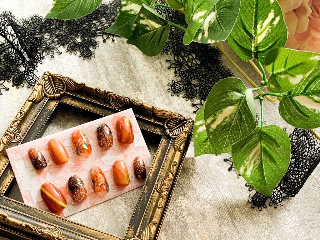 twst概念ネイルチップ【サバナ】