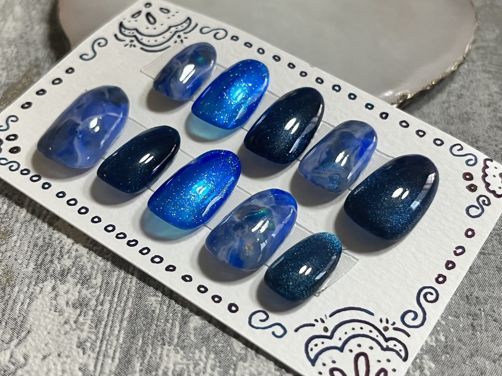 ニュアンス×マグネットネイルチップ