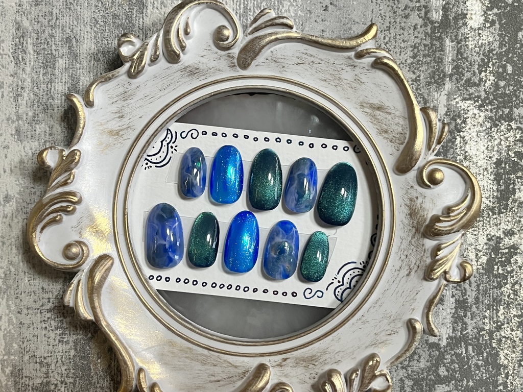 ニュアンス×マグネットネイルチップ